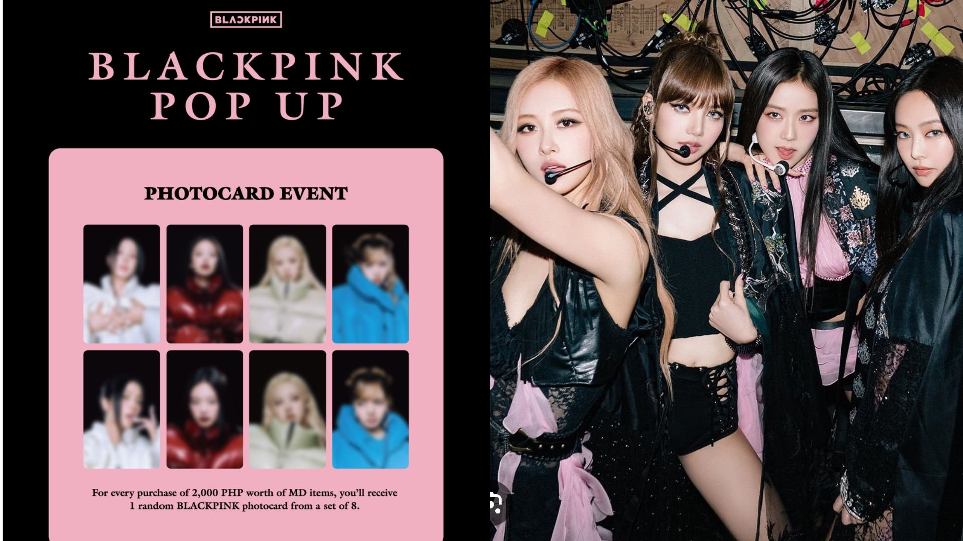 BLACKPINK pop-up store is coming to Manila
