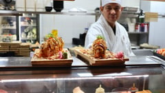 Global feast at the city