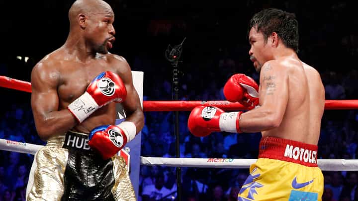 BOXING icons Floyd Mayweather and Manny Pacquiao are said to be plotting a grudge match that will take place in April of next year.