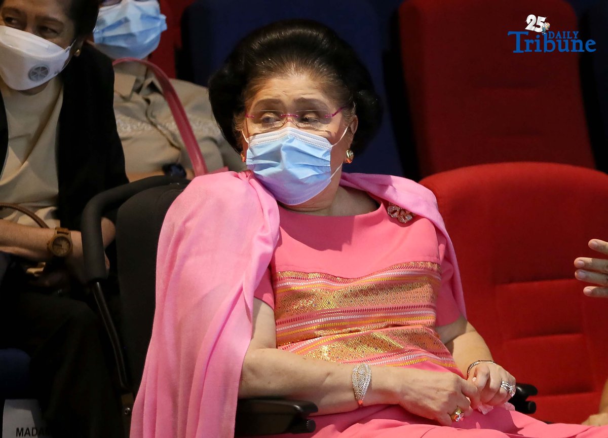 (November 12 2025)  Former First Lady Imelda Romualdez Marcos and MMDA Chairman Don Artes graced the unveiling of a dedication marker at the MMFF Auditorium in Pasig on November 12, 2025. During the month-long celebration of the 50th Founding Anniversary of MMDA. The event honored Marcos, who once served as governor of the then Metro Manila Commission (now the Metropolitan Manila Development Authority or MMDA). Photo/Analy Labor