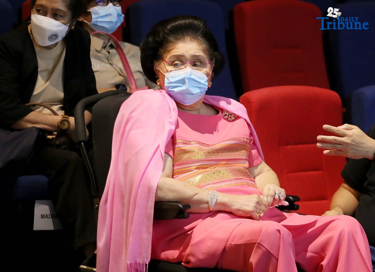(November 12 2025)  Former First Lady Imelda Romualdez Marcos and MMDA Chairman Don Artes graced the unveiling of a dedication marker at the MMFF Auditorium in Pasig on November 12, 2025. During the month-long celebration of the 50th Founding Anniversary of MMDA. The event honored Marcos, who once served as governor of the then Metro Manila Commission (now the Metropolitan Manila Development Authority or MMDA). Photo/Analy Labor
