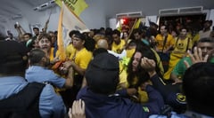 Protesters clash with security at COP30 summit