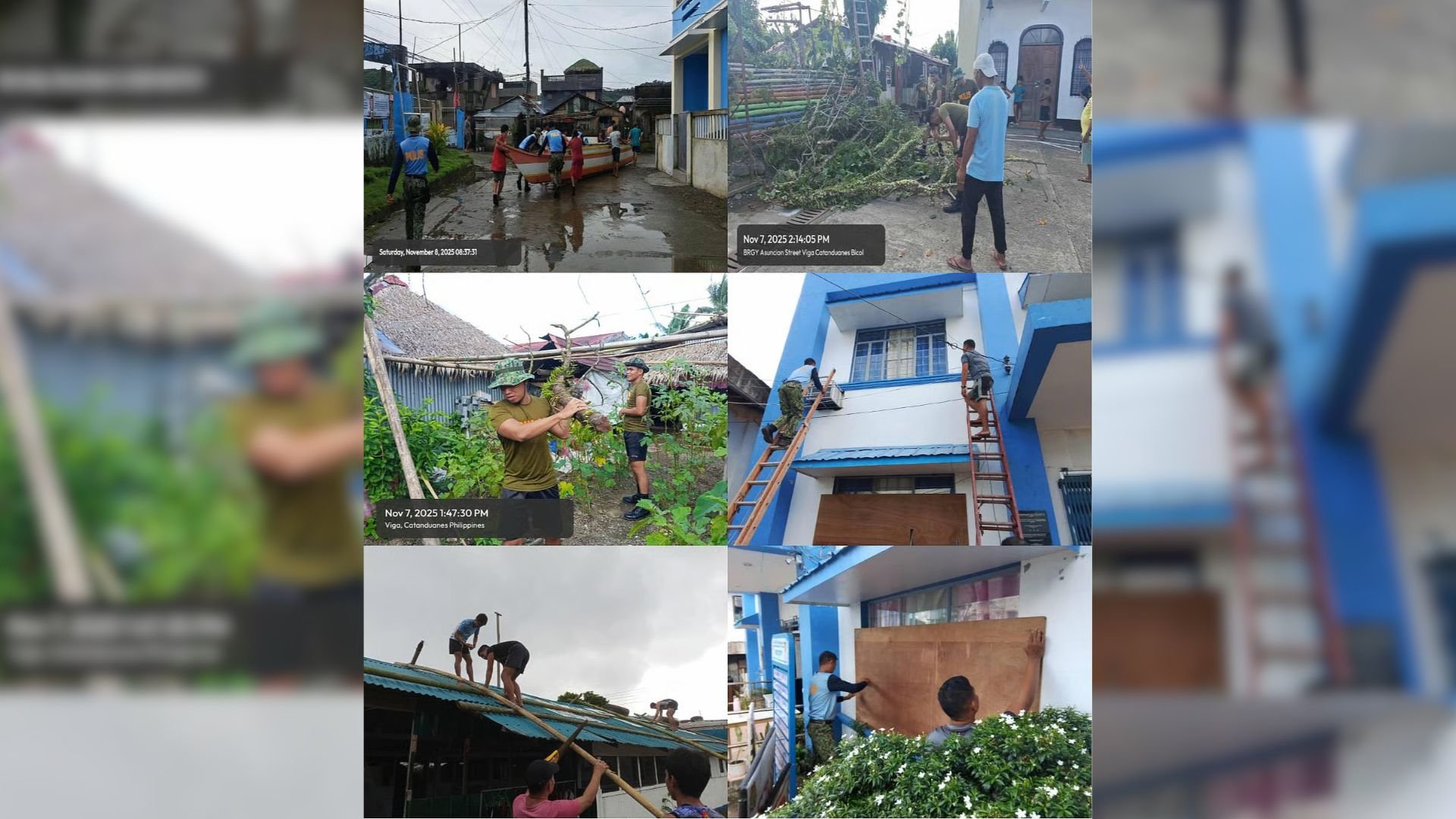 PNP orders Uwan-damaged 
police stations’ repair