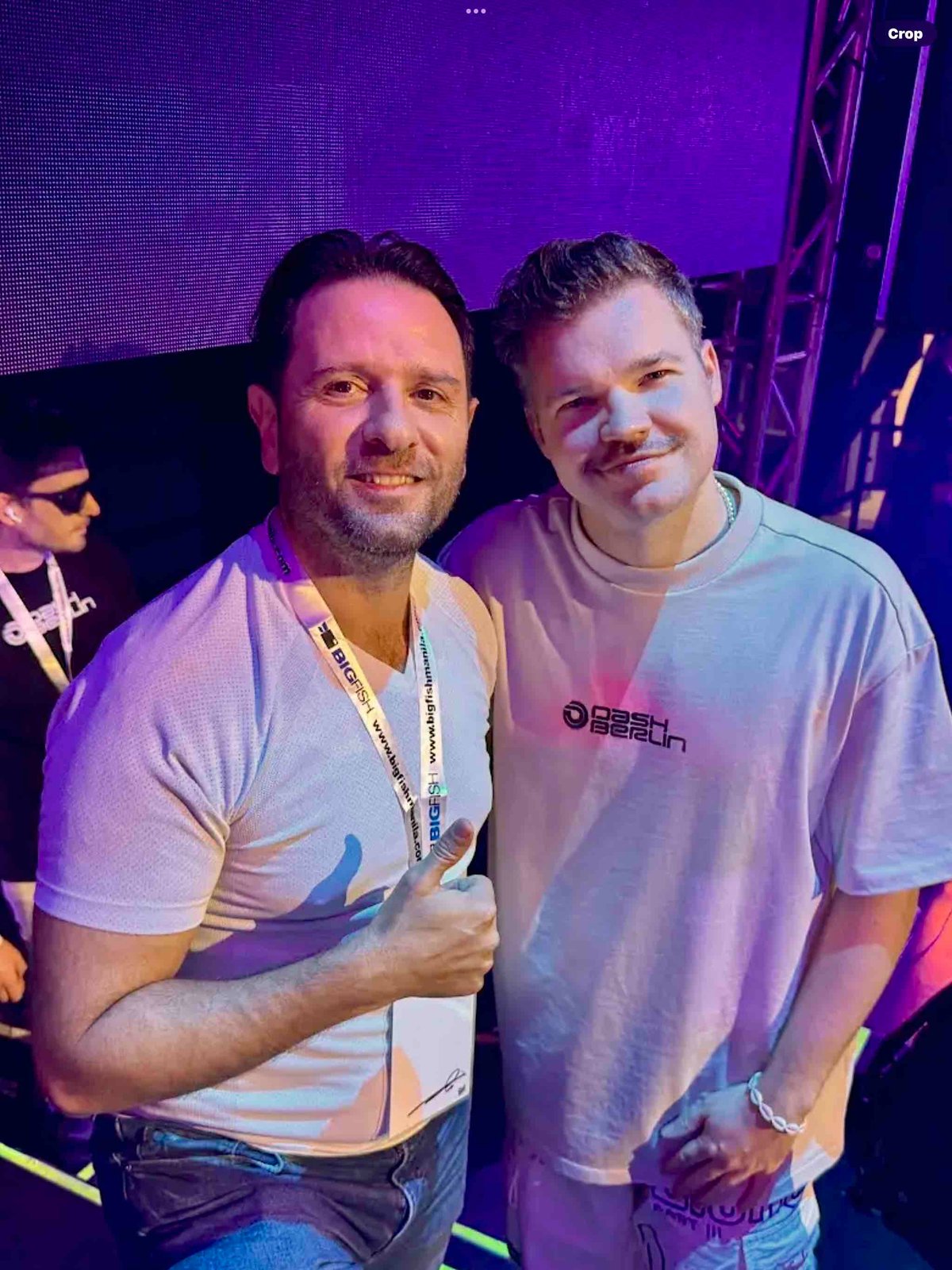 Big Fish Moumen Daker and DJ Dash Berlin.