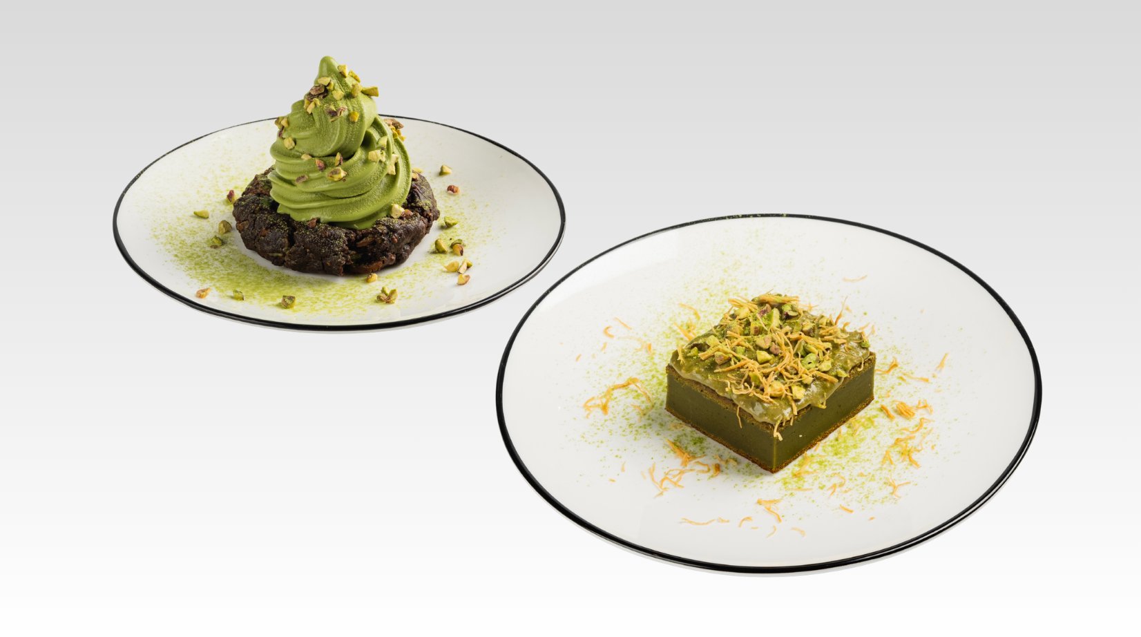 A collision of trends: Matcha and Dubai Chocolate
