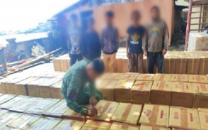 P21M worth of smuggled cigarettes seized, 7 arrested in Zamboanga