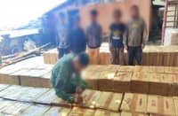 P21M worth of smuggled cigarettes seized, 7 arrested in Zamboanga