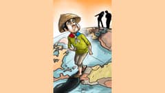 Back as a global outcast
