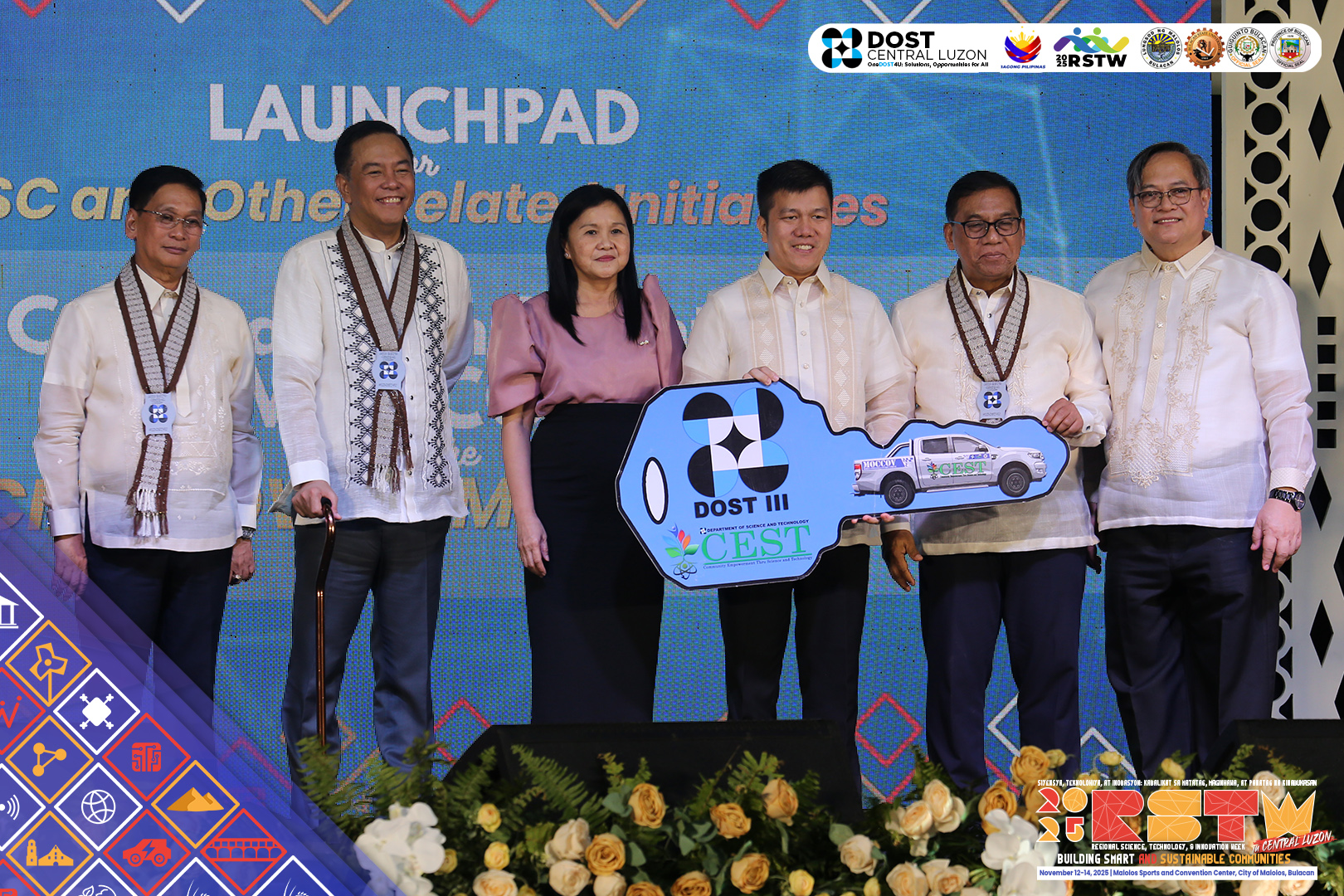DOST 3 turns over high-tech command vehicle to Zambales for disaster response