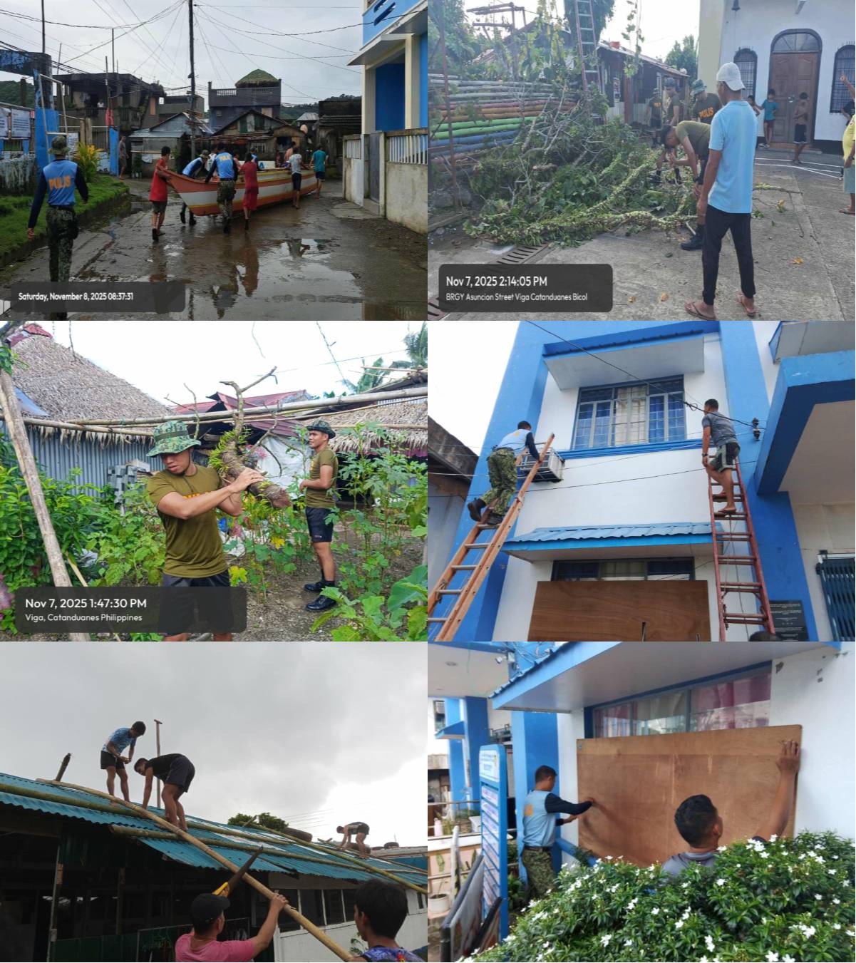 PNP orders urgent repair of stations damaged by Typhoon #UwanH