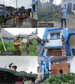 PNP orders urgent repair of stations damaged by Typhoon #UwanH