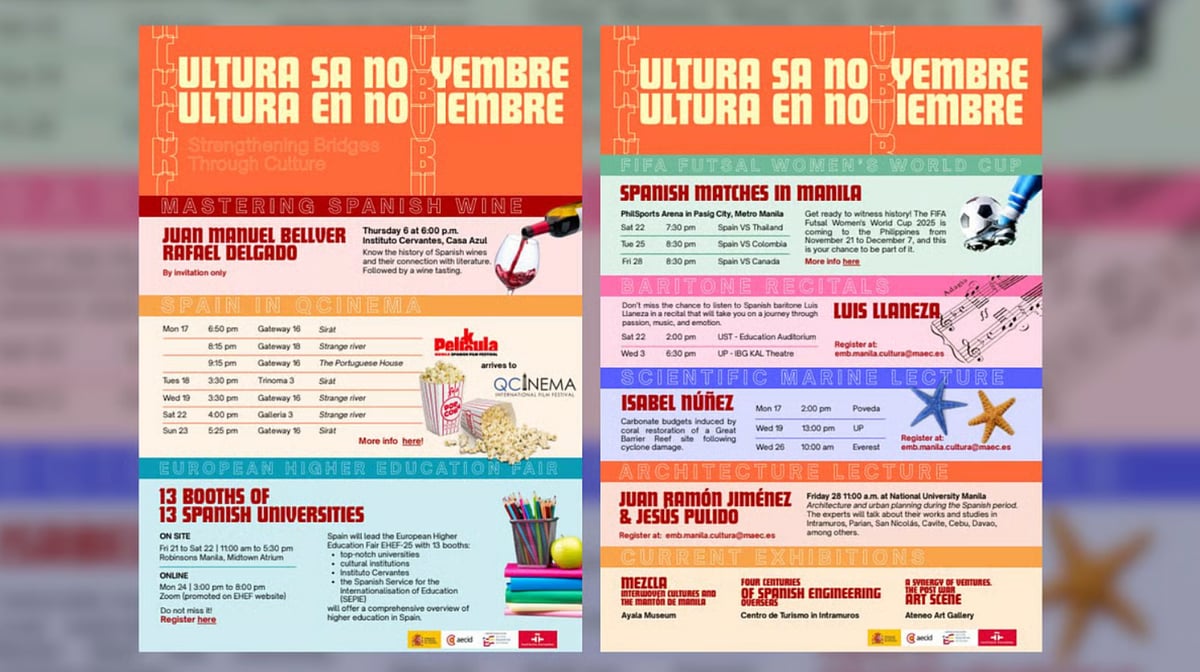 Manila hosts Spanish cultural month