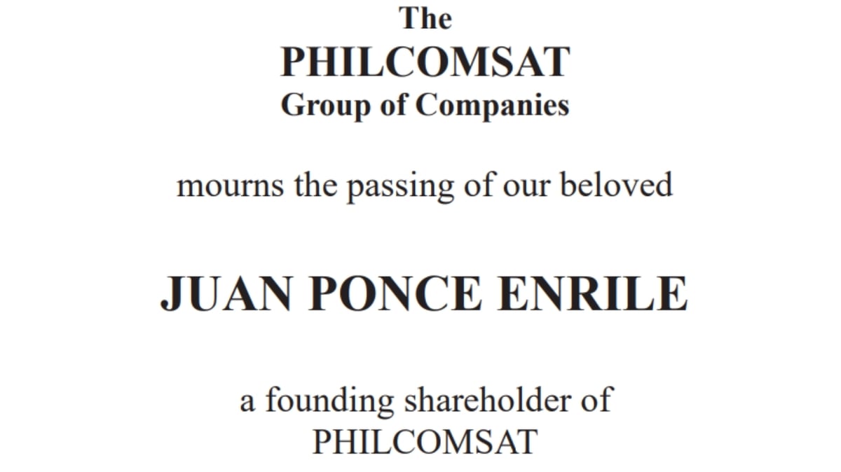 Obituary: PhilComsat - JPE