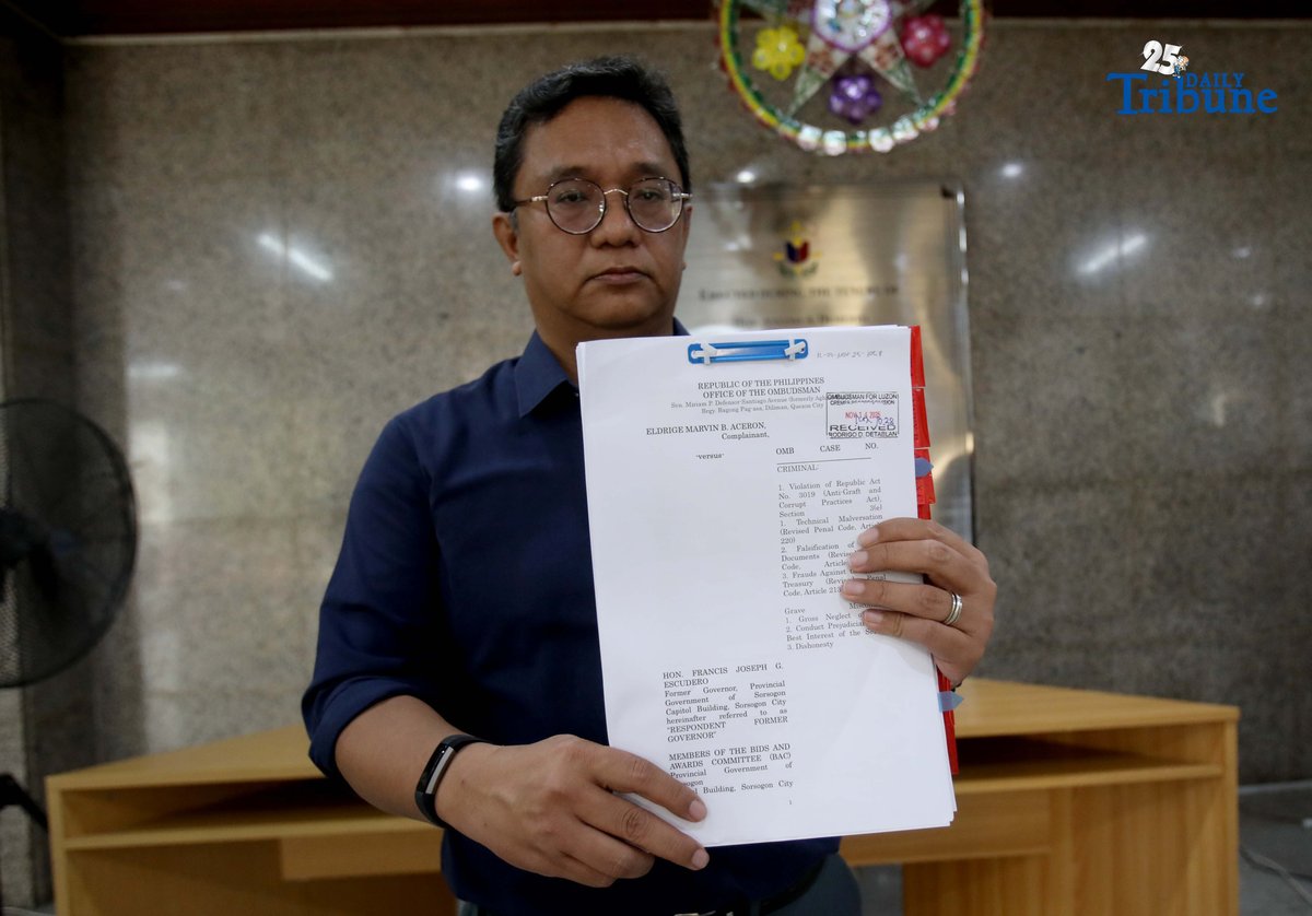 Filed Case against Chiz at Ombudsman