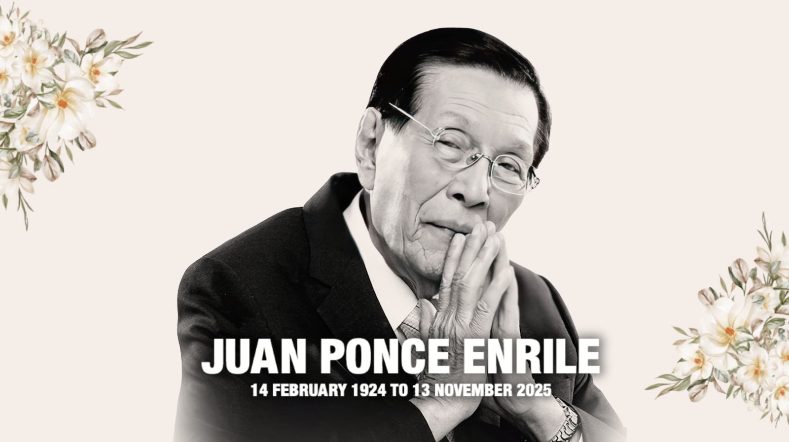 Obituary: Juan Ponce Enrile