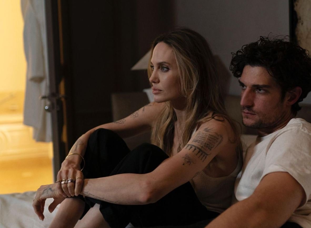 Angelina Jolie and Louis Garrel in ‘Couture.’