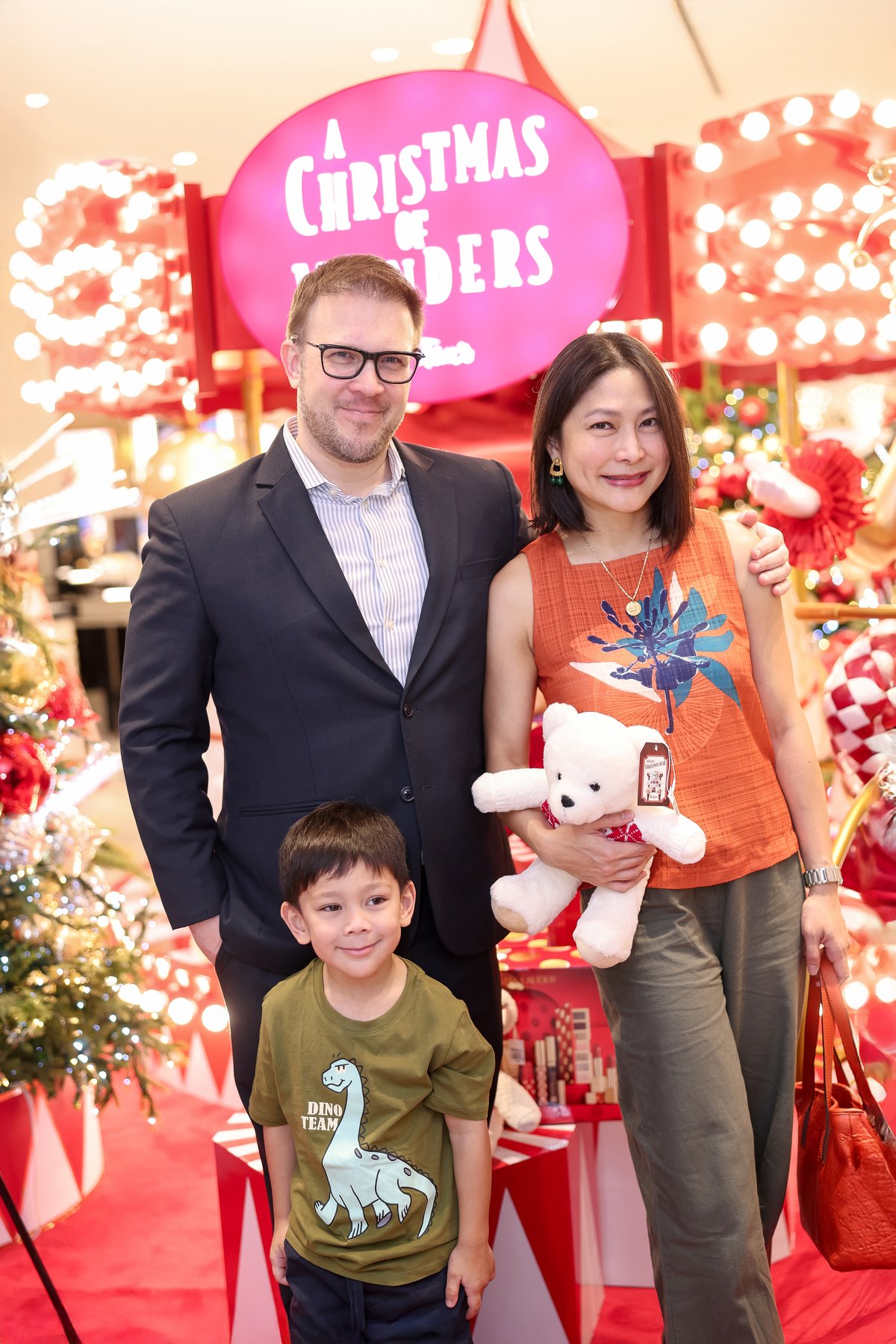 Atty. Karen Jimeno and Evan McBride with son Evan Keith.