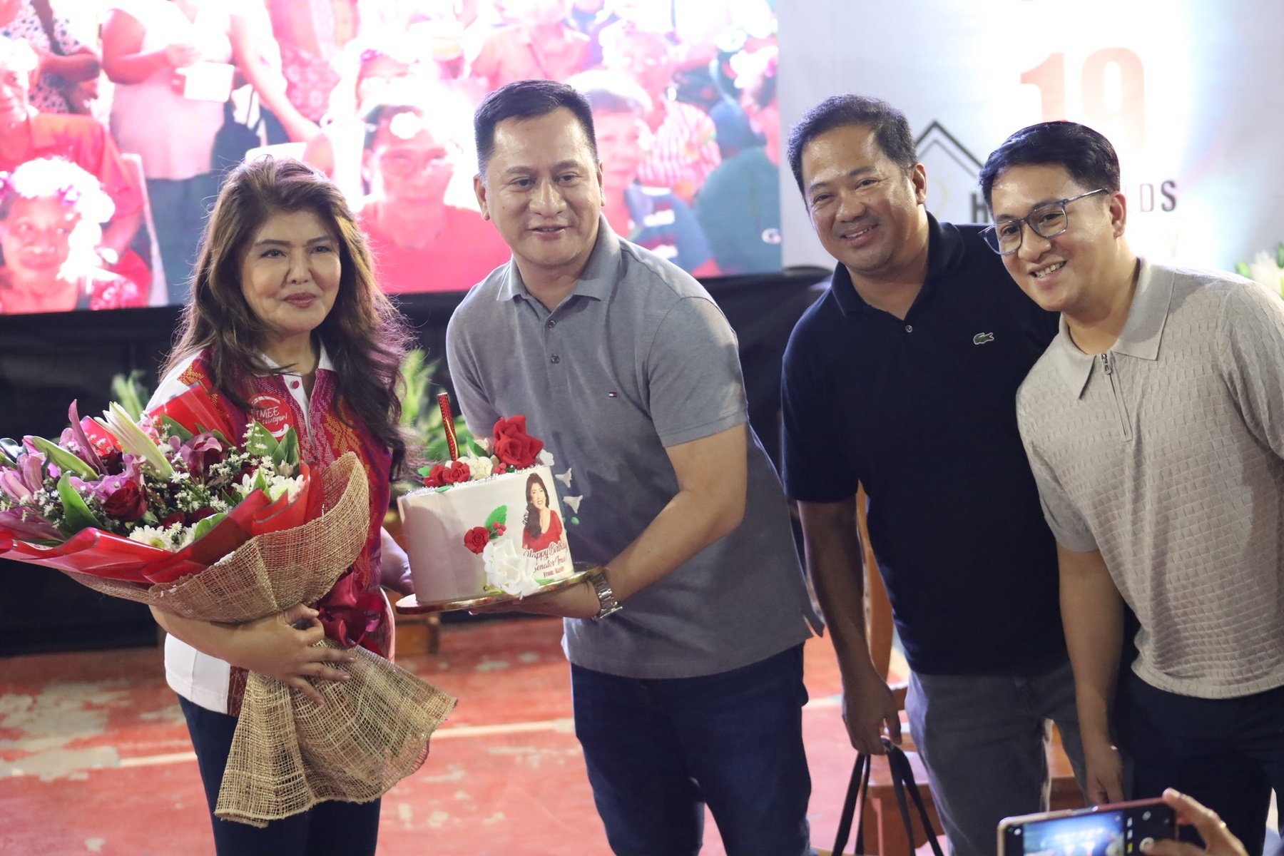 Imee Marcos marks birthday in Laoag, leads ceremonial energization in La Paz