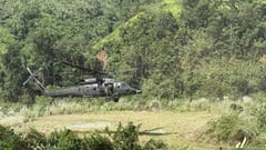 2,000 food packs delivered via airlift to isolated barangays in Nueva Vizcaya
