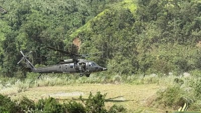 2,000 food packs delivered via airlift to isolated barangays in Nueva Vizcaya
