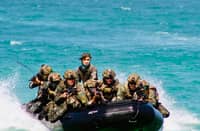 AFP showcases Philippine Marines' amphibious, counter-landing skills