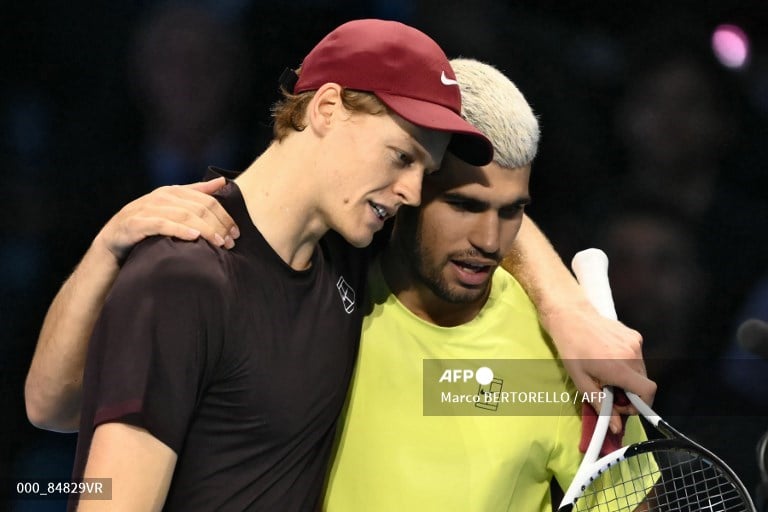 Sinner beats great rival Alcaraz to retain ATP Finals title