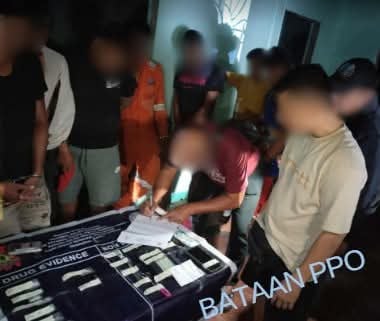 Six arrested, P218k drugs seized in Bataan