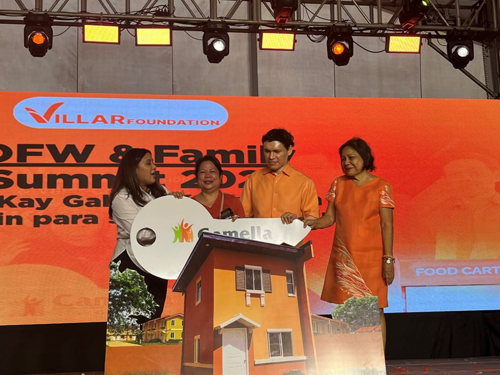 OFW gets house and lot