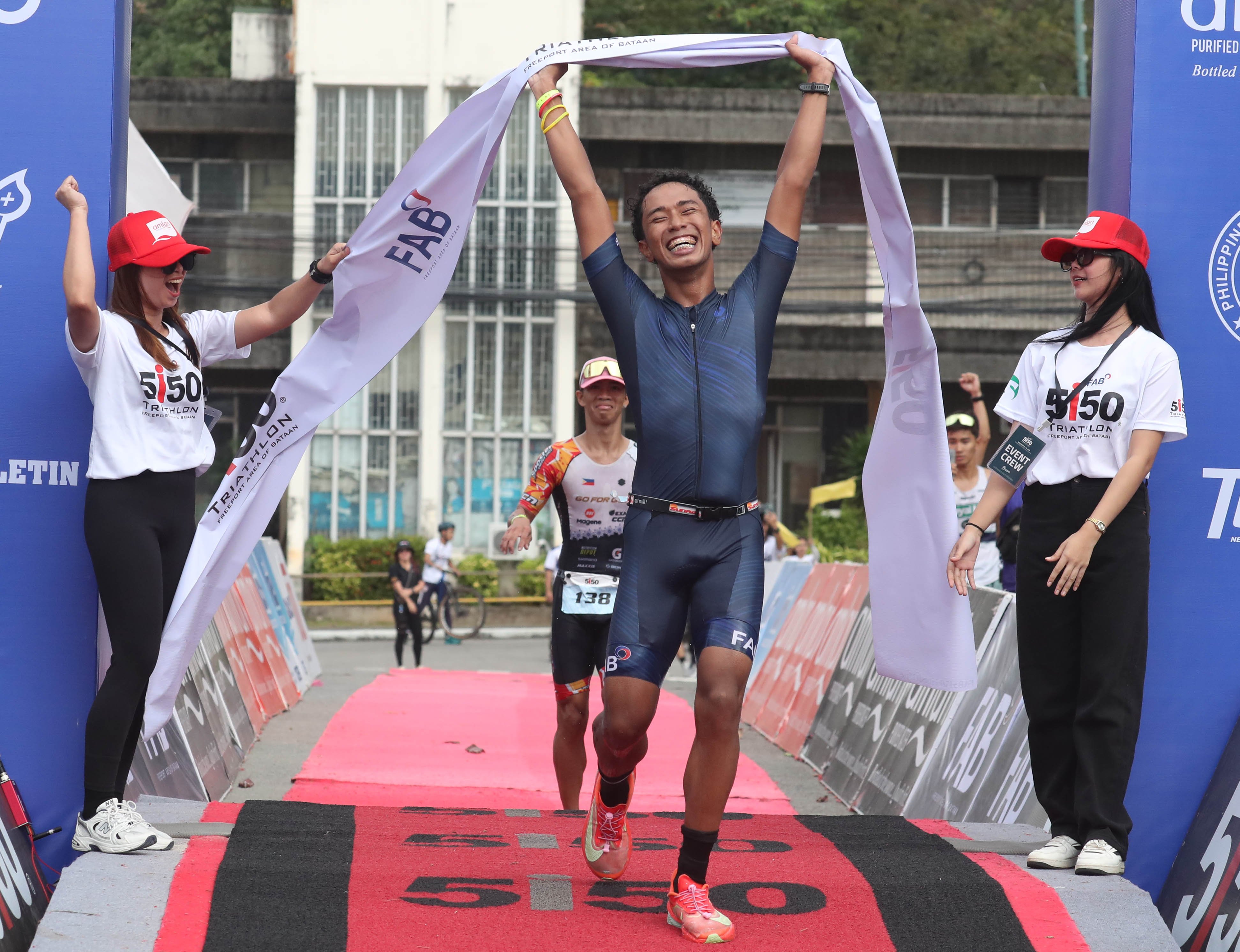 Newcomer,  veteran conquer 5150 FAB Triathlon