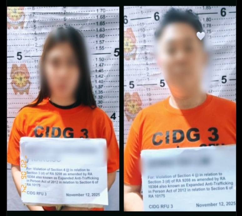 Minors rescued, crypto-trafficking hub raided in Angeles City
