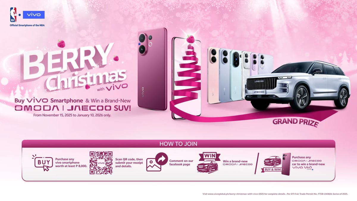 Join Berry Christmas with vivo, win big this holiday