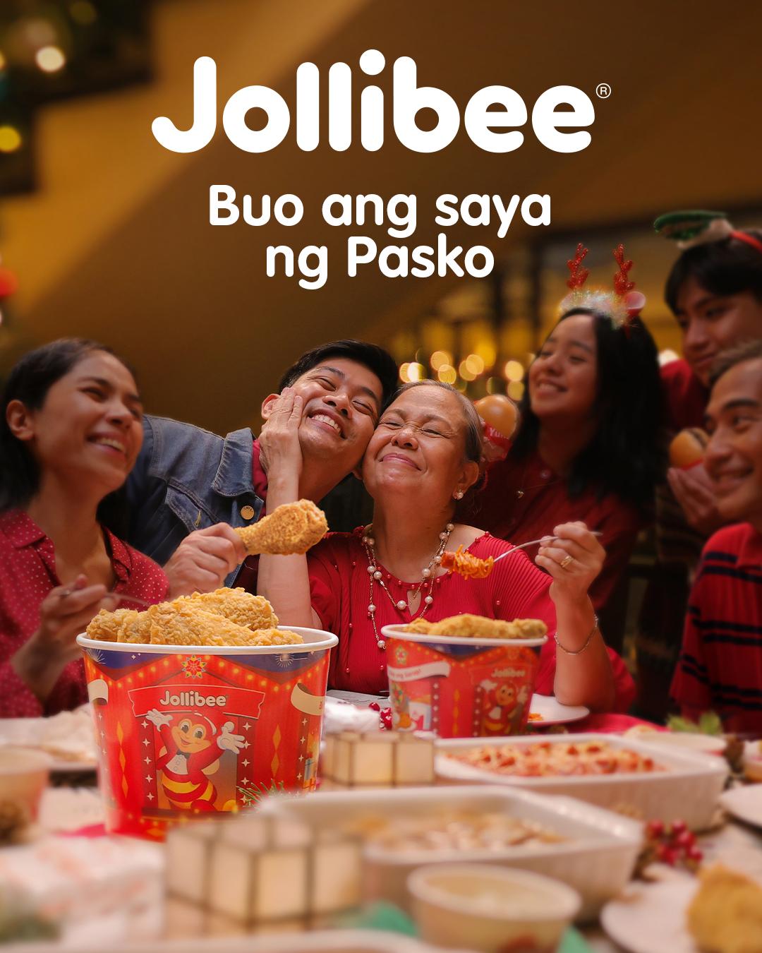 Buo ang saya ng Pasko with Jollibee.
