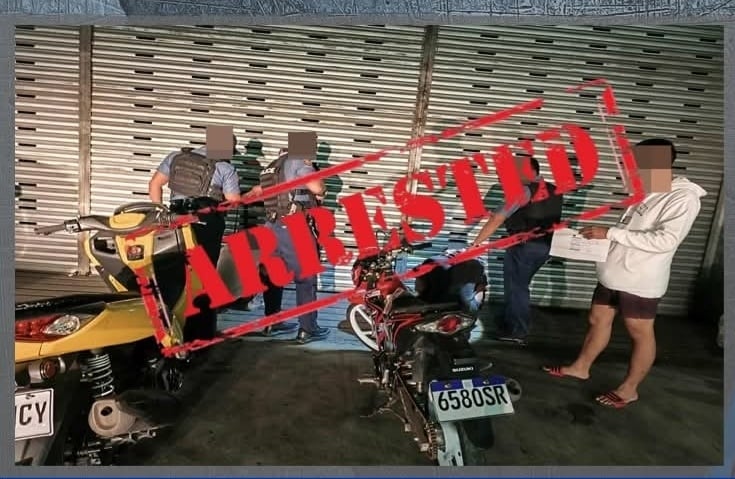 Stolen motorcycle posted on Facebook Marketplace leads to arrest of two in Bulacan