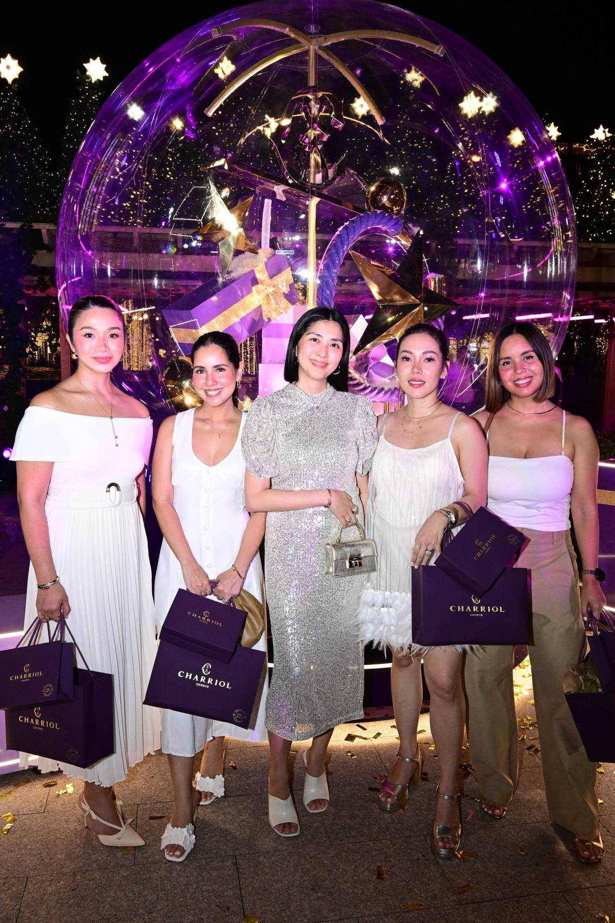 Lui Diongco, Lesley Rivero, Ina Garcia (SSI head of Marketing Communications), Grace Carillo, and Sam Valenciano.