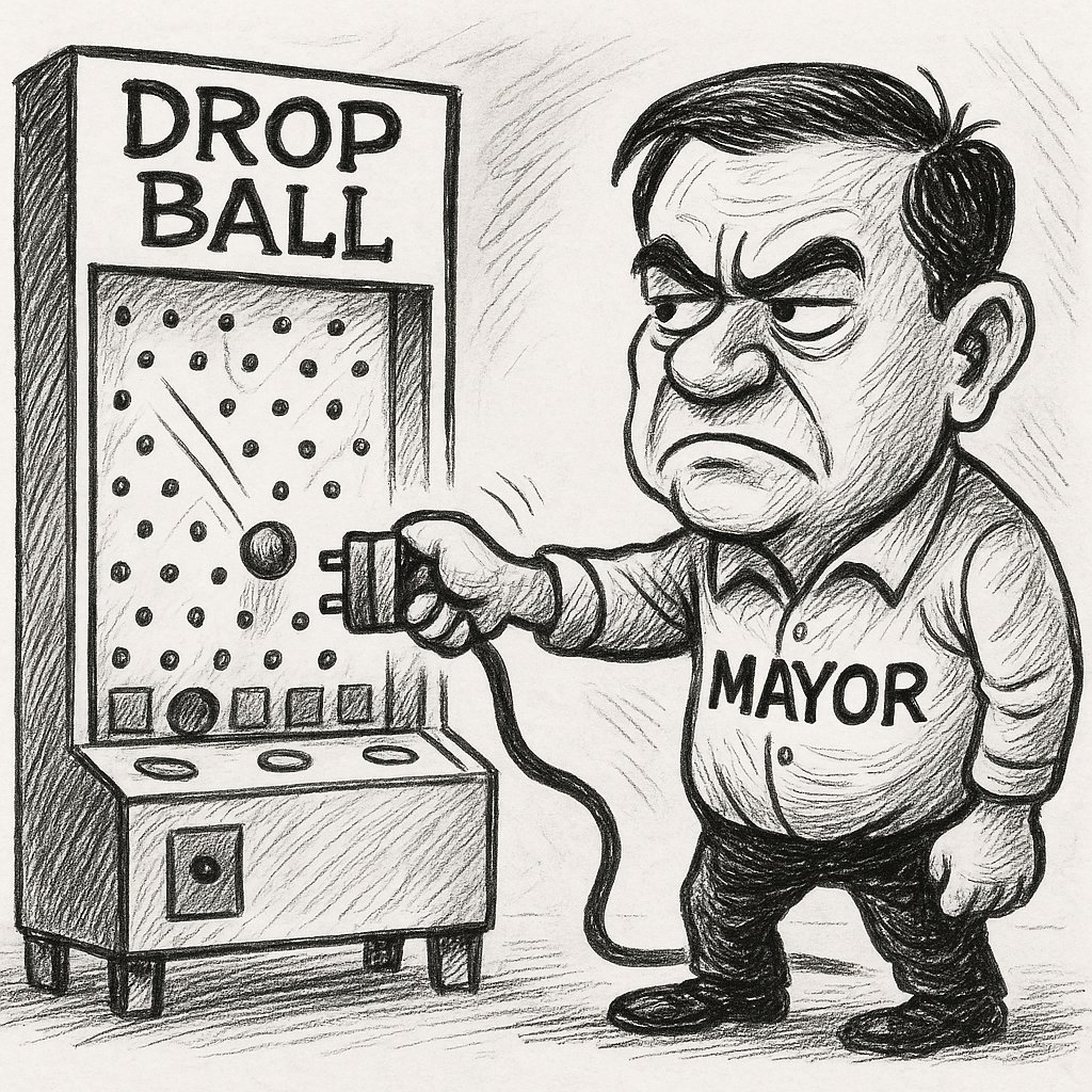 Tabuk City orders shutdown of all 'drop ball' gambling stalls