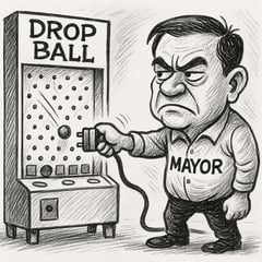 Tabuk City orders shutdown of all 'drop ball' gambling stalls