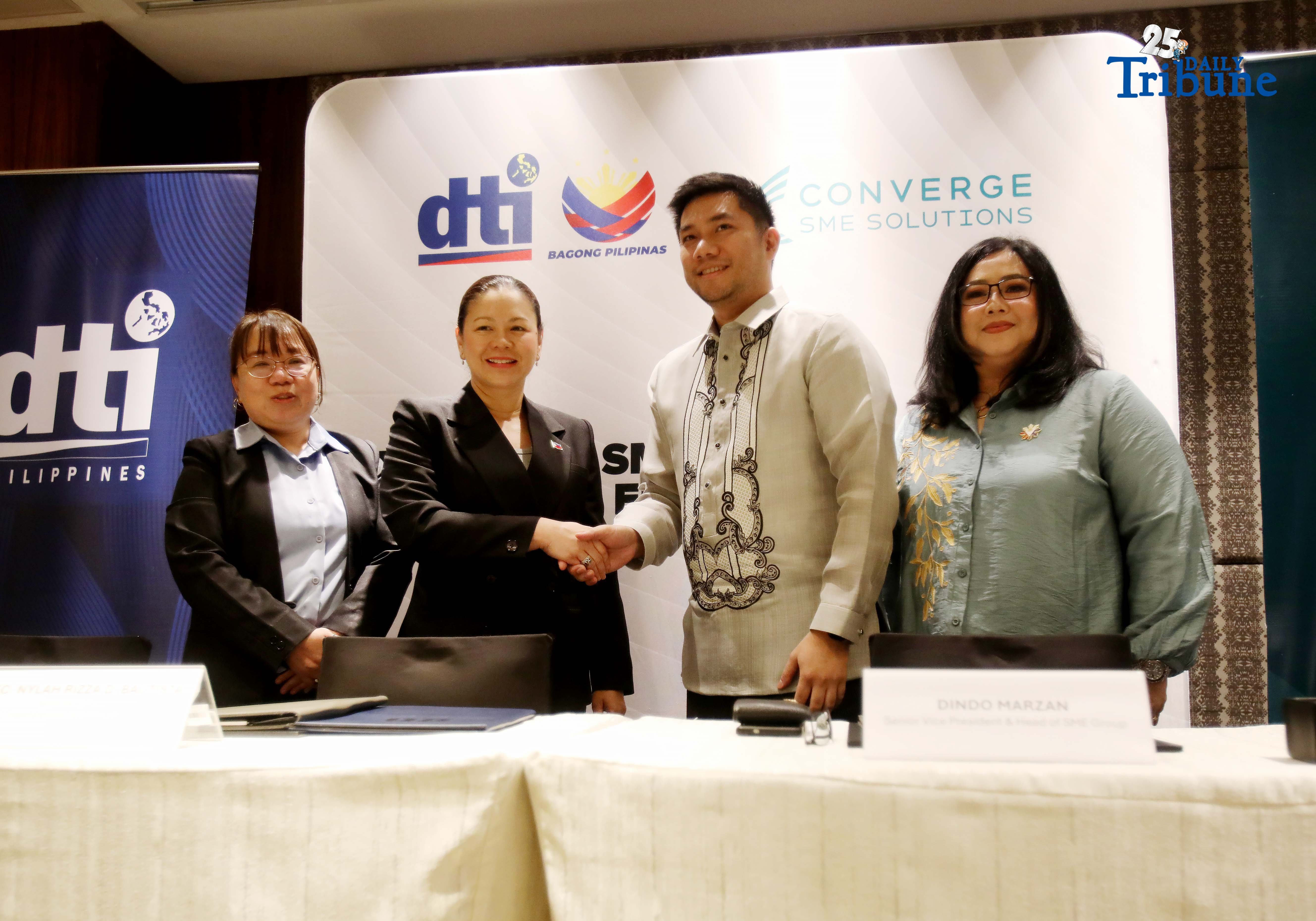 DTI, Converge sign MOU