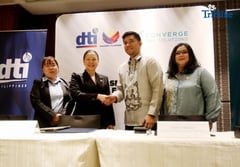 DTI, Converge sign MOU