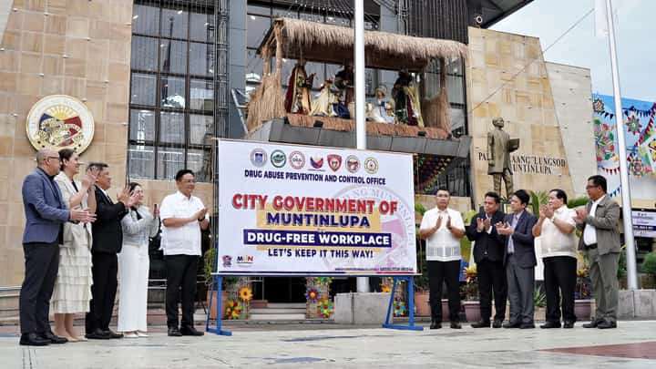 Muntinlupa gets 2025 drug-free certification
