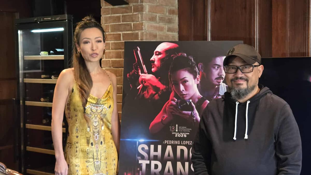 Qymira and director Pedring Lopez.