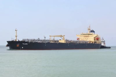 Oil tanker seized in the Gulf by Iran released