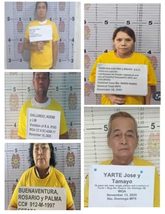 Nueva Ecija police net five, including most wanted sex offender