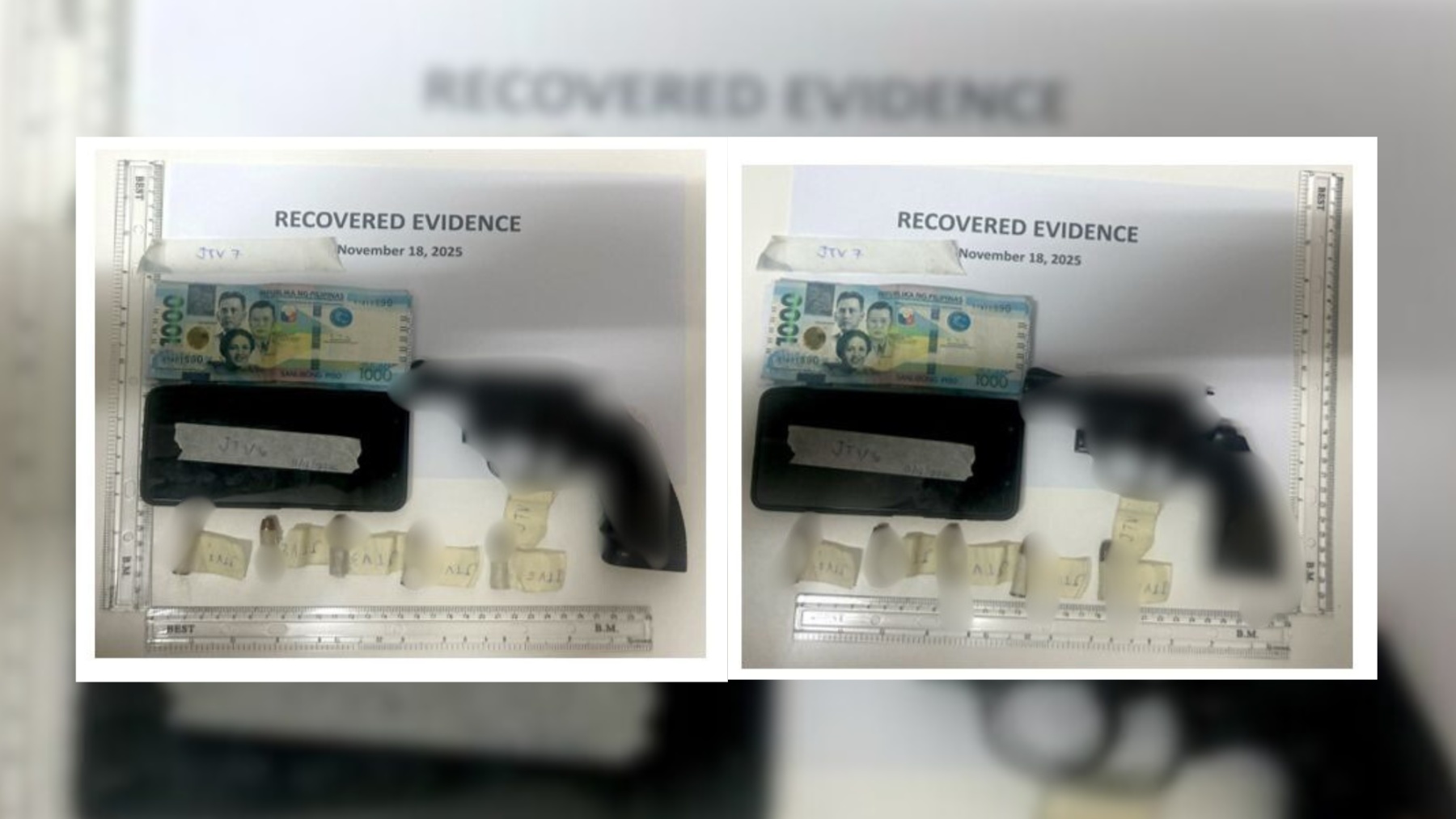 Man arrested in Taguig buy-bust operation for illegal firearms