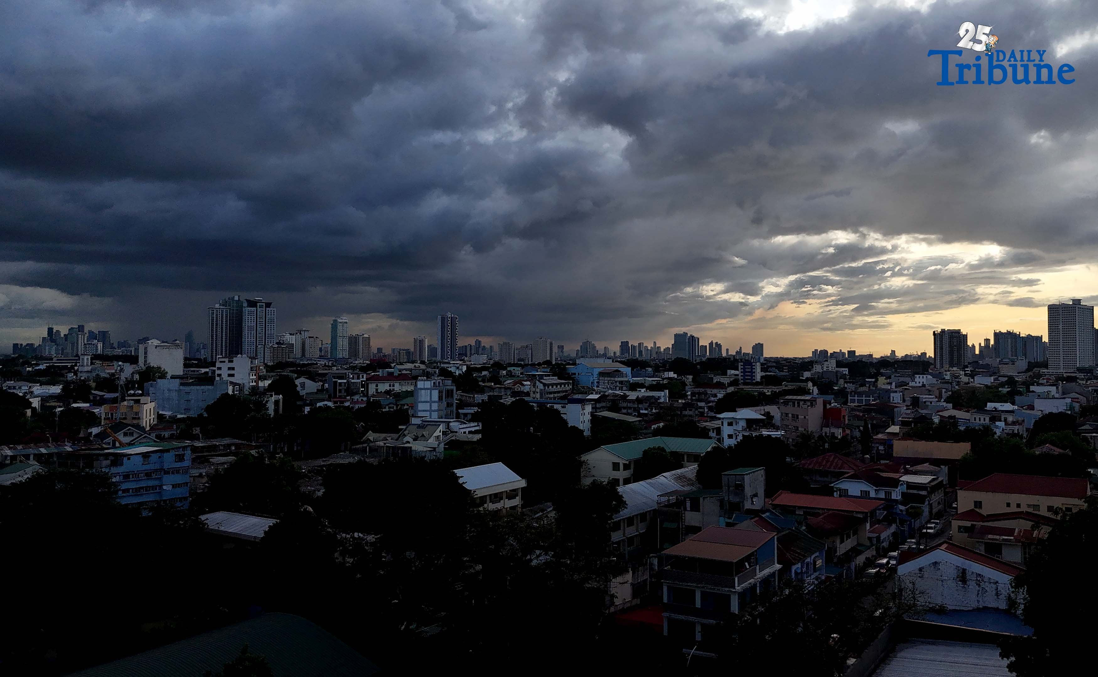 NCR skyline captured in midweek aerial view