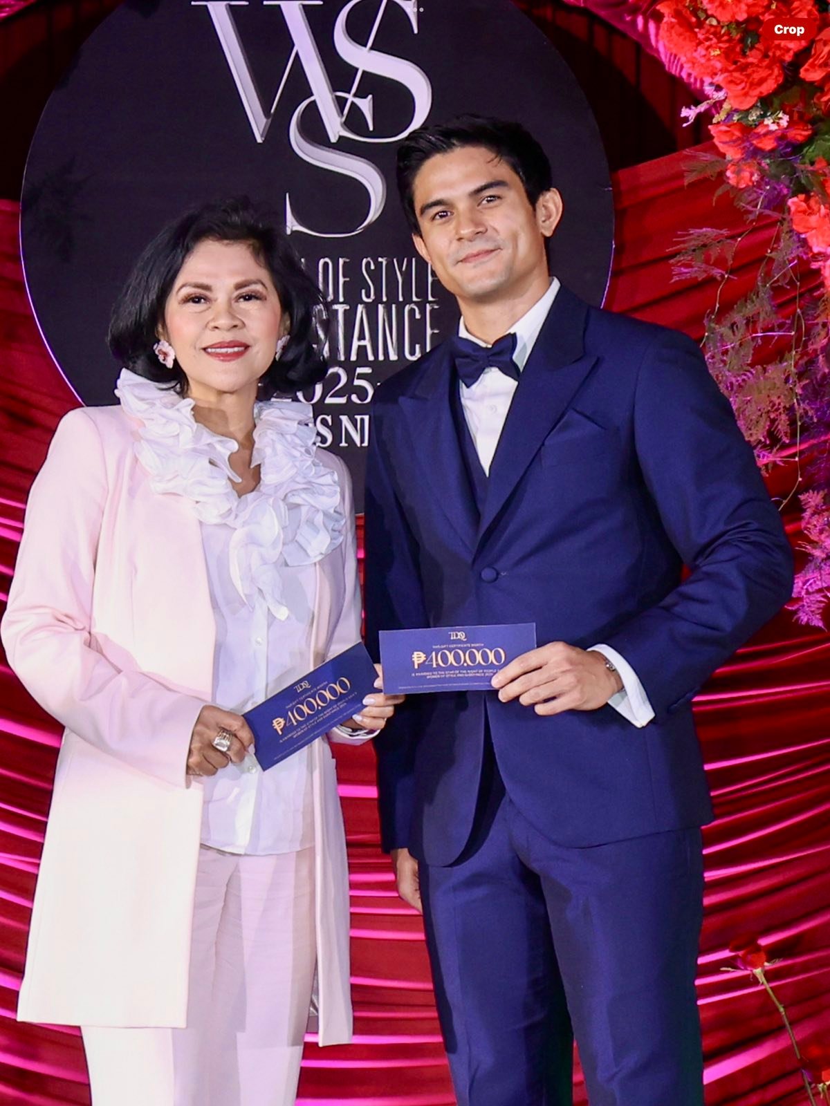 Stars of the night: Hera Geriene and Brandon Espiritu.