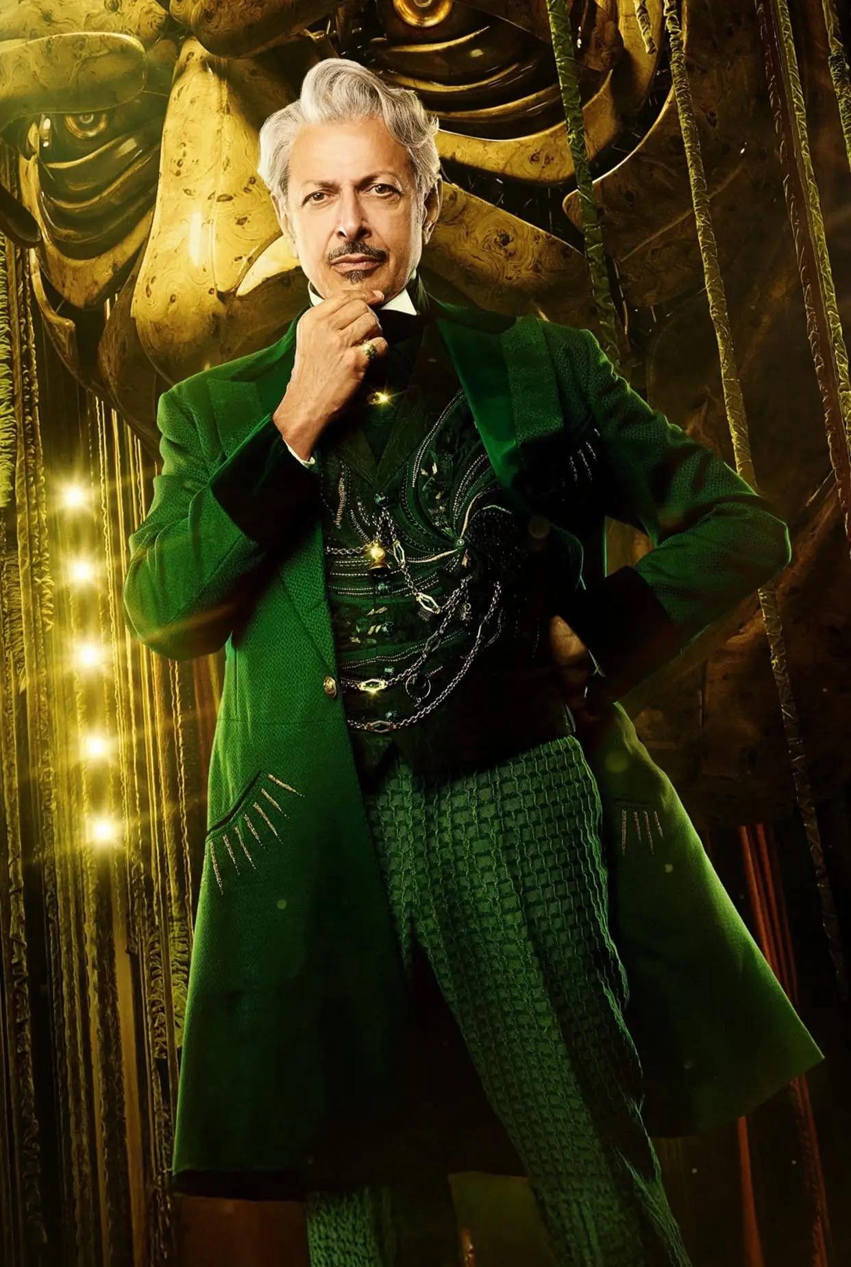 JEFF Goldblum as the Wizard.