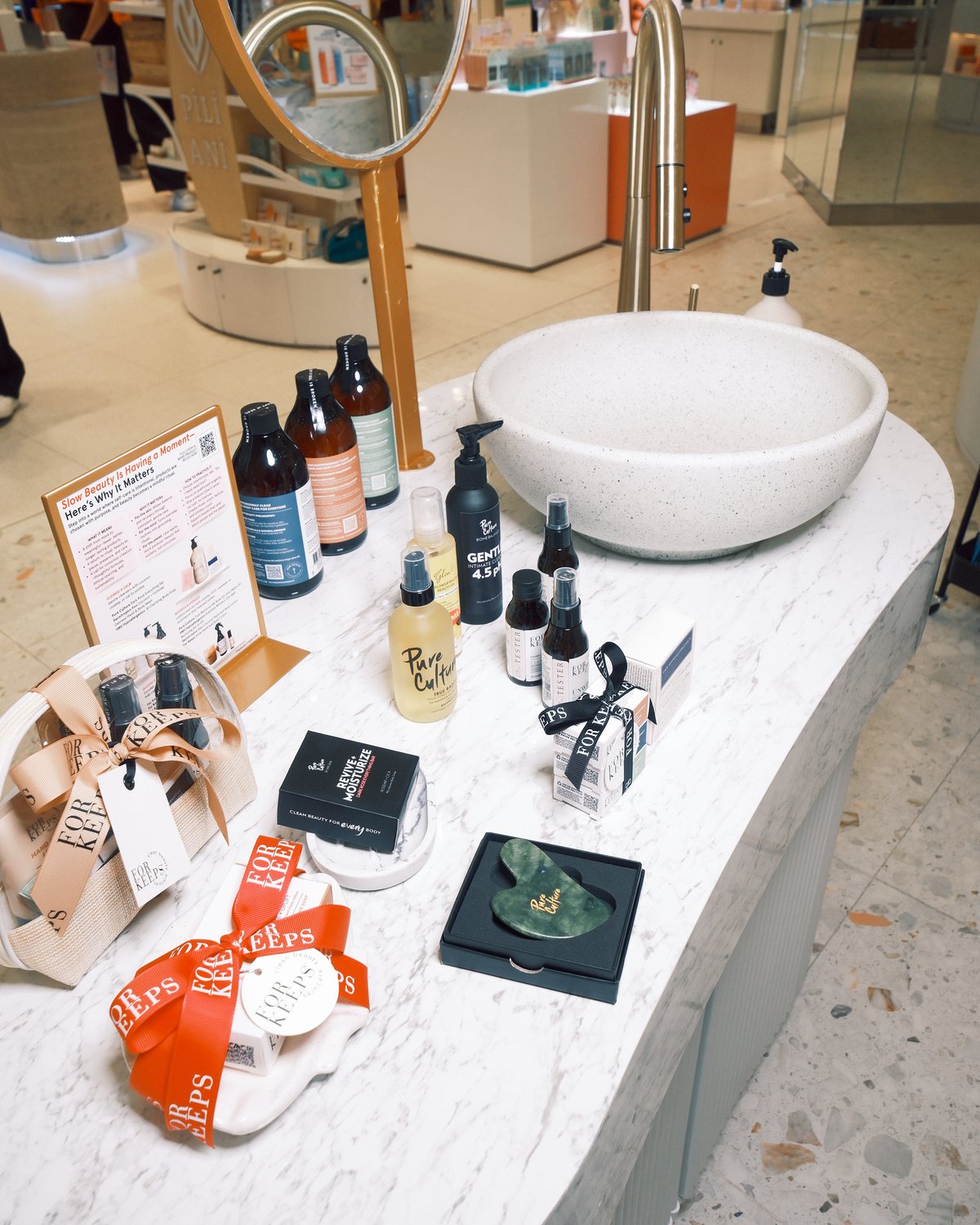 BLENDING beauty journalism and retail.