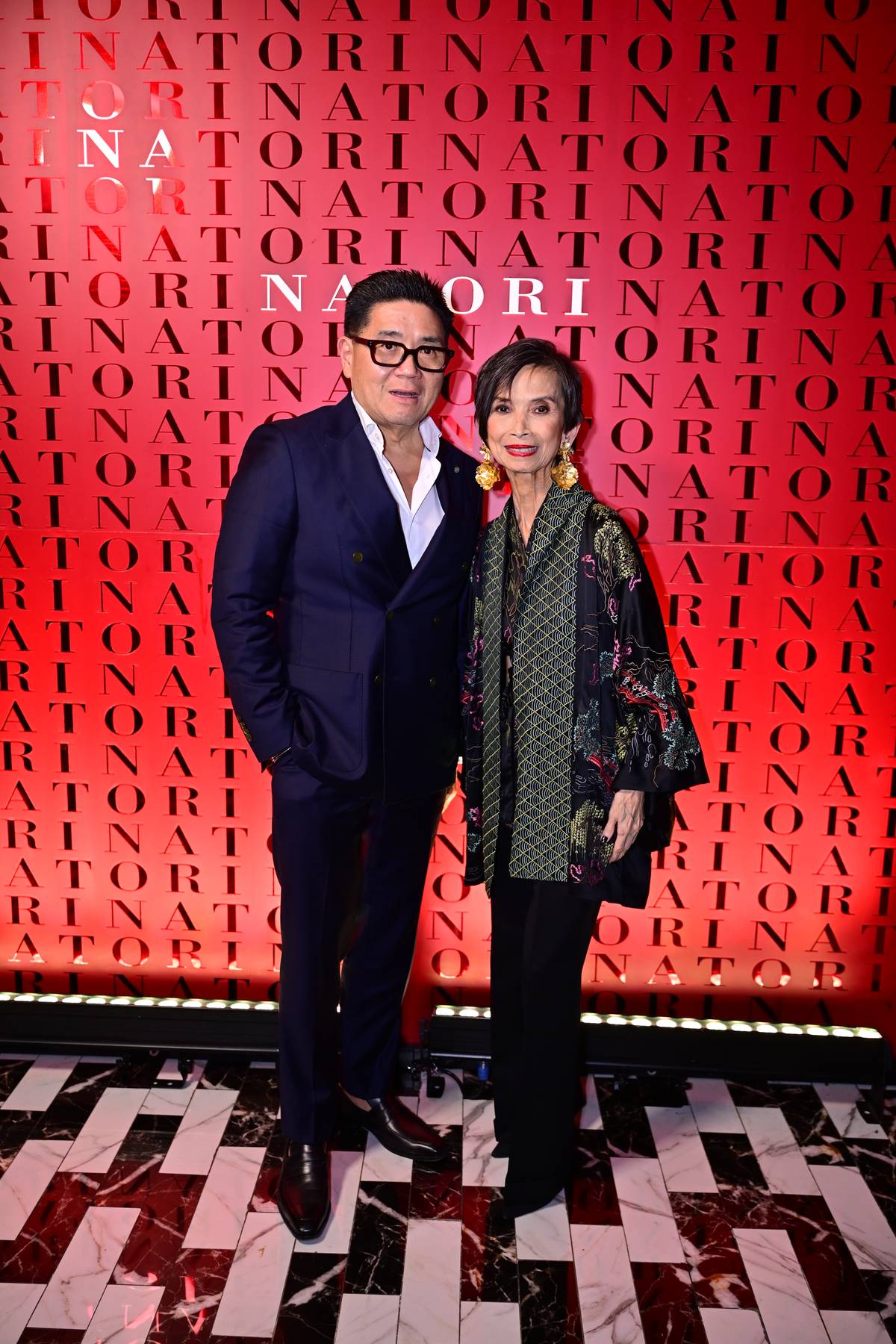 STORES Specialist, Inc.’s Anton Huang and Josie Natori.