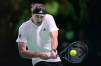ALEXANDER Zverev flaunts his might, booking a 6-4, 7-6 (7/3) win over Francisco Cerundolo to send Germany to the semifinals of the Davis Cup.