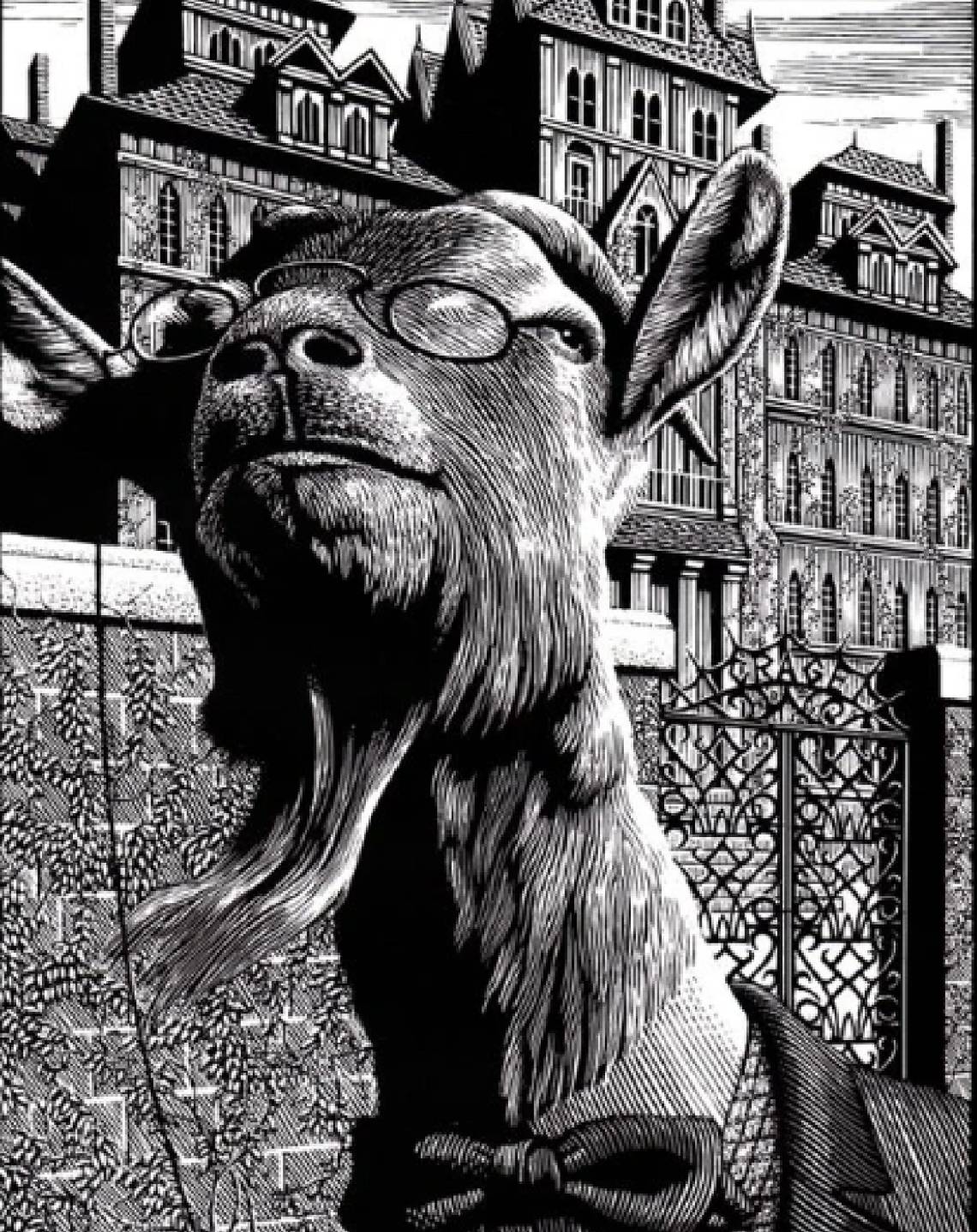 Doctor Dillamond, the goat professor of Shiz University.